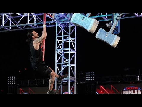 Flip Rodriguez at the Vegas Finals: Stage 3 - American Ninja Warrior 2022