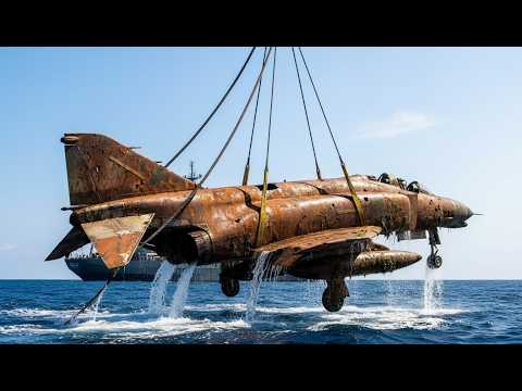 Salvaging and Restoring a Forgotten F-4 Phantom II After 60 Years Beneath the Ocean#F4PhantomII