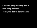 Too Late - Hollywood Ending Lyrics 