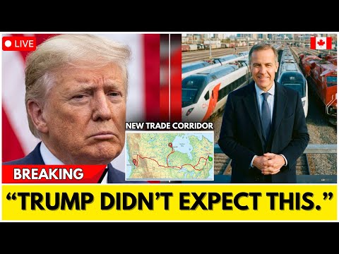 5 MIN AGO: Canada's Unexpected $262M RAILWAY Move Bypasses U.S. Ports — Trump SHOCKED