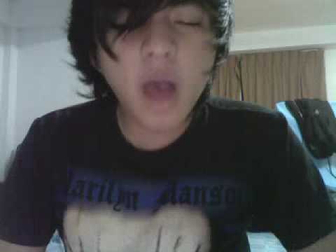 Lay phyu-A mae lite ka (vocal cover metal growl version ) ^_^