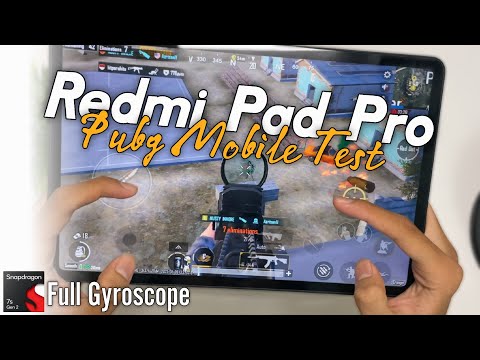 Redmi Pad Pro Snapdragon 7 Gen 2 Pubg Mobile Gaming Test In 2025