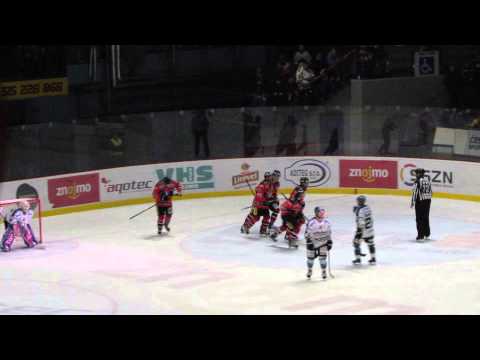 9.KOLO NÁDSTAVBA A - HC ORLI ZNOJMO - BLACK WINGS LINZ -1,3,2015  (8-2) - góoóól Znojmo