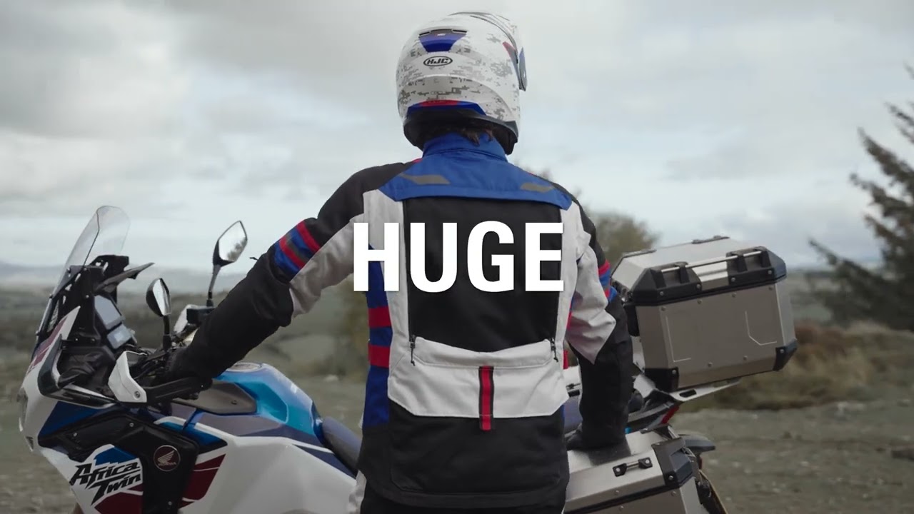 Oxford Rockland Textile Jacket - Charcoal / Black / Red Video