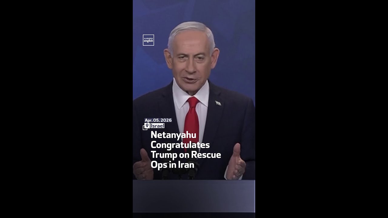 Video | Netanyahu Congratulates Trump On Rescue Ops In Iran