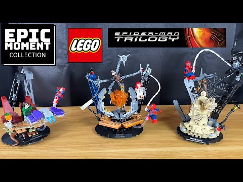 LEGO Spiderman Raimi Trilogy EPIC MOMENT COLLECTION MOCs