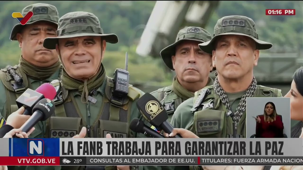 Vladimir Padrino este 11 de noviembre sobre ejercicios militares