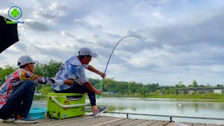 FISHING FOR GRASS FISH | TRYING A NEW BAIT FOR GRASS FISH AND THE ENDING MAKES YOUR HANDS TIRED