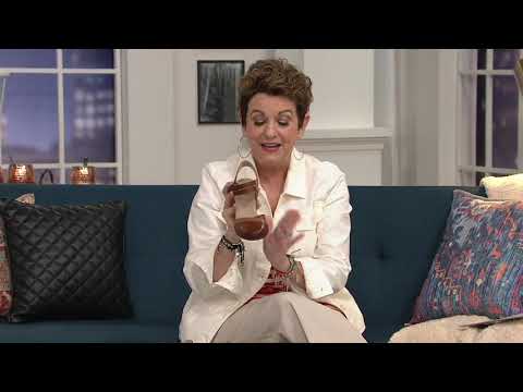 Clarks Collection Leather Heeled Mary Janes - Valarie Rally on QVC