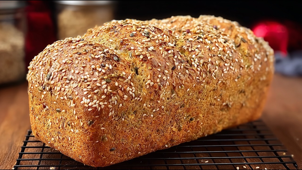 You can live for 100 years with healthy bread without flour. Quick recipe without soaking the lentil