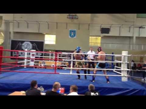 KUBA LITYNSKI (PALESTRA WARSZAWA) WALKA 1 MISTRZOSTWA POLSKI K1 2013