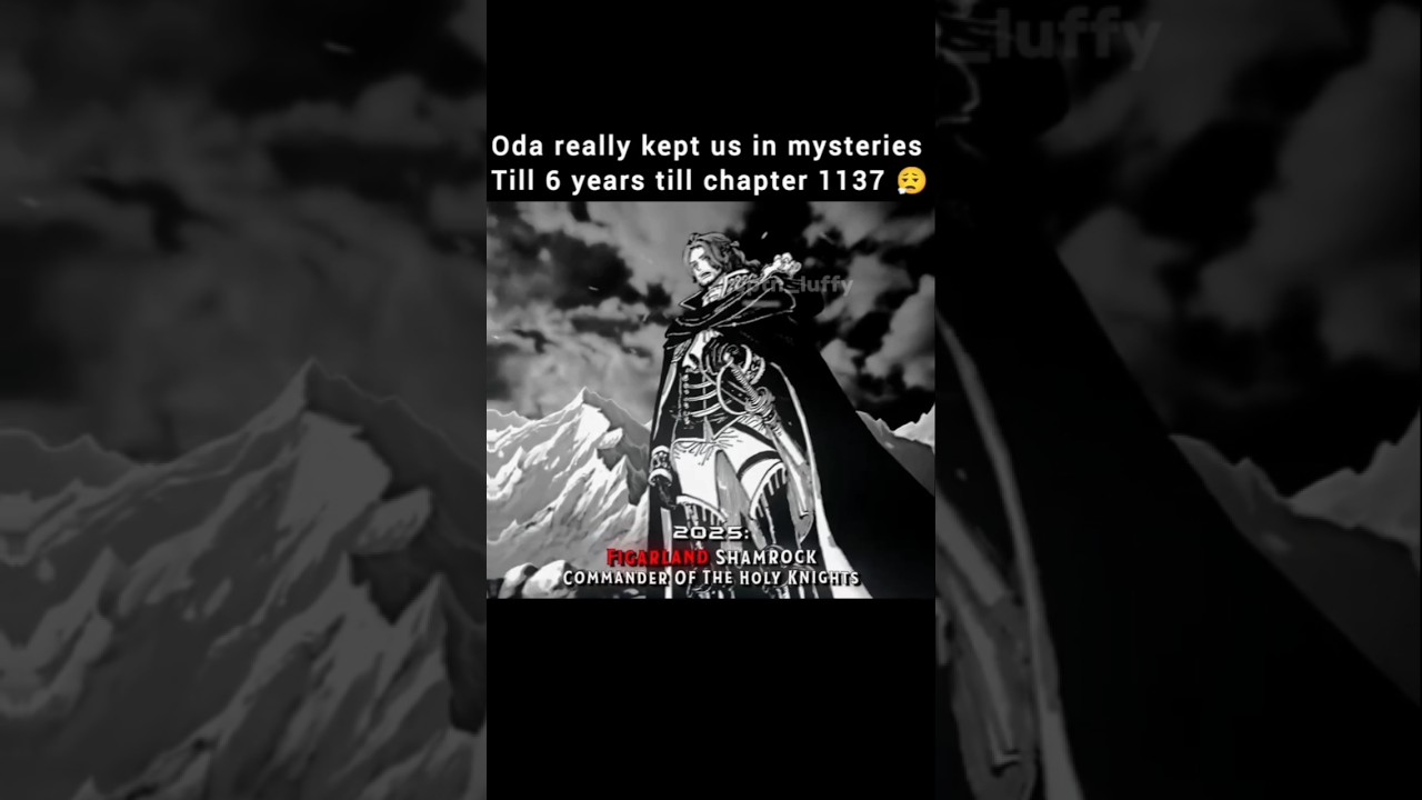 Oda was cooking from Day 1 #onepiece #shanks #shamrocks credit @shingeki404