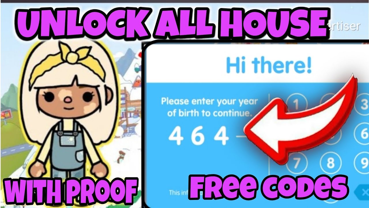 Free Unlock All House 🏠! 100% Working! Toca Life World | Free Code