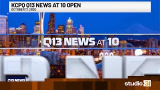 KCPQ Q13 News at 10 Open, 10/17/2020