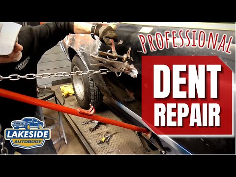How Body Shops Fix Dents with a Stud Welder