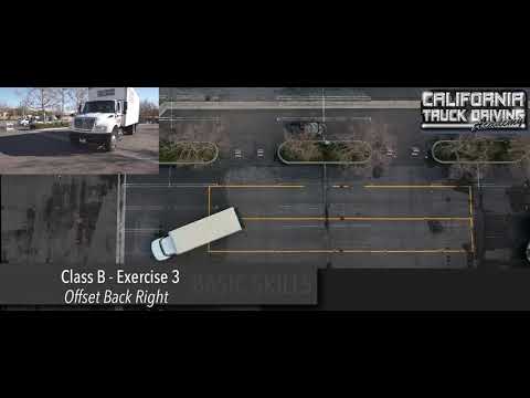 California Truck Driving Academy - Class B - Offset Back Right