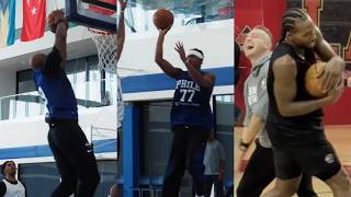 VJ Edgecombe - LeBron James - Philadelphia Sixers - Kawhi Leonard - Toronto Raptors