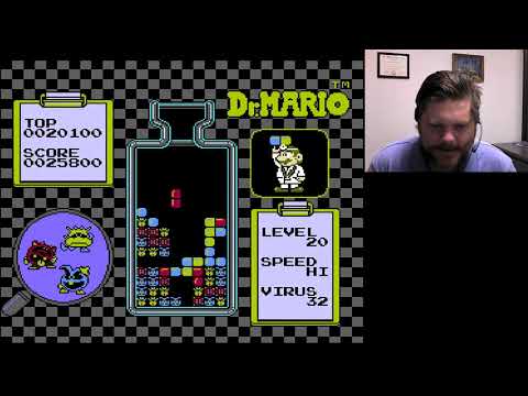 Beating Dr. Mario Level 20 on Hi