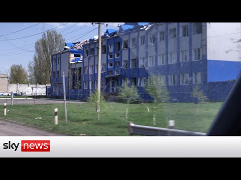 Ukraine War: The city encircled by Russian forces - Sky News on the frontline