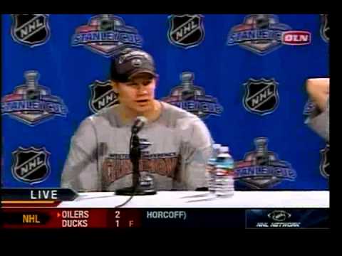 Oilers-Ducks Game 5. POSTGAME