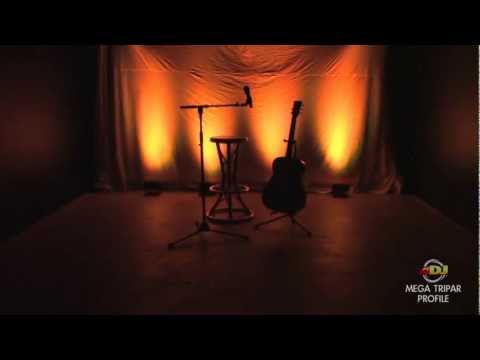 American DJ Mega Tripar Profile Flat Par RGB 5x3W LED Lighting Fixture Overview | Full Compass