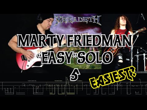 Megadeth A Tout Le Monde Guitar Solo Lesson with Tabs