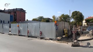 Опасност от пътни инциденти заради строеж до ОУ "Христо Смирненски" в Хасково