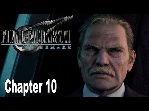 Final Fantasy VII Remake - Chapter 10: Rough Waters Walkthrough [HD 1080P]