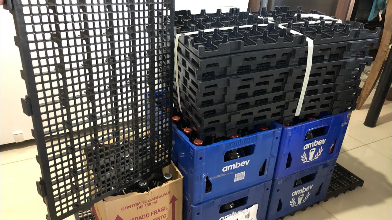 Estrado, Pallet de plástico Barato de mais, e Muito Bom!! - Distribuidora de bebidas