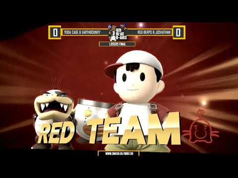 Ultra WBB #138 | Yoda Cage & Earthboundy vs Red Berpo & Joshathan - Losers Final - Super Smash Bros.