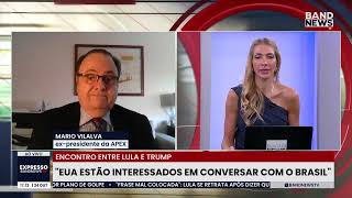 Meeting between Lula and Trump is expected to take place on Sunday | BandNews TV
