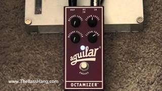 Video thumbnail for Aguilar Octamizer Pedal Overview by The Bass Hang