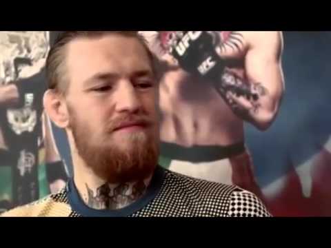 Conor McGregor UFC 189 World Tour LA Press Conference 4 10