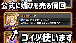 [ドッカンバトル]公式に媚びを売って頂上決戦を周回する回