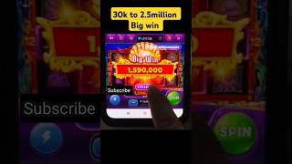 30k to 3 Million big win in Ocean hunt #slot #popslotslevelupfast #funny #jackpot #goviral #bigwin