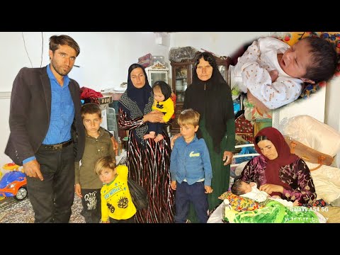 Visiting Zohreh and the newbornbaby /Documentary about the lifeof a nomadic family