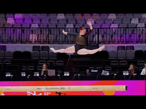 Morgane Osyssek (FRA) - BB - Podium Training - 2025 World Championships Jakarta