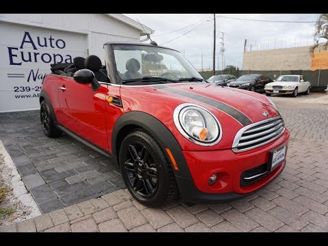 This 2013 MINI Cooper Convertible is one of the best in the retro-modern lineup *SOLD*