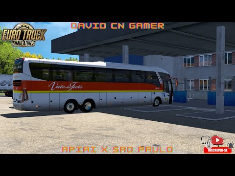 ETS 2 MOD BUS - MAPA EAA - APIAI X SAO PAULO PT1