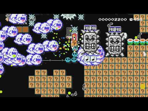 以前作った、しょうもないAUTO 1 by 2B& - Super Mario Maker - No Commentary 1bm