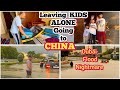 💕Leaving Kids At Home, Going To CHINA 🇨🇳 Our Big Move | Dubai Flood Nightmare | Hum Do Hamare Chaar