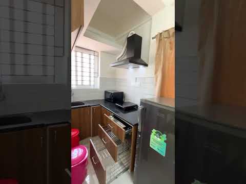 Video thumbnail for B401: Fully Furnished Studio Flat for rent in Whitefield | Kots Neuf