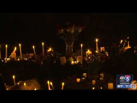 Ashland High School holds vigil for students killed in car crash