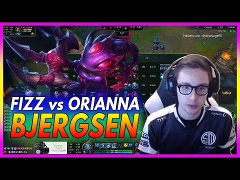 426. Bjergsen FIZZ vs Orianna MID - March 11th, 2017 - Patch 7.5 Season 7