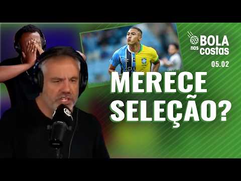 DEBATE QUENTE: CARLOS VINÍCIUS MERECE CHANCE NA SELEÇÃO BRASILEIRA? | Cortes do Bola | ATL TV