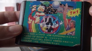 7 Games in 1 ... Weird Sega Genesis Collection Cart