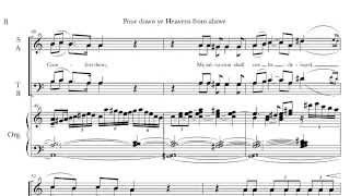 Piper - Pour Down Ye Heavens From Above (SATB & Organ)