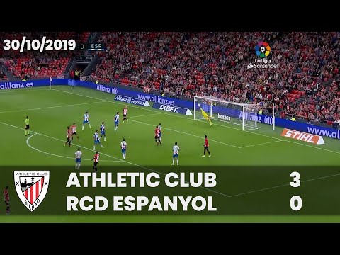 ⚽ FULL MATCH I LaLiga 19/20 I J11. Athletic Club 3 – RCD Espanyol 0