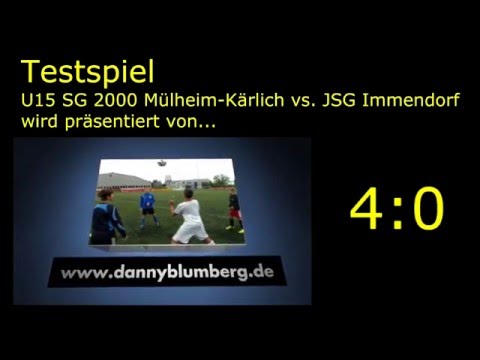 U15 SG 2000 Mülheim-Kärlich vs. JSG Immendorf