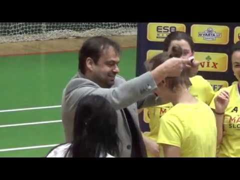 1.SLF Women - ŠK Makroteam Žilina - majster 2018/19